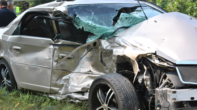 Καραμπόλα τεσσάρων οχημάτων στον κόμβο της Θέρμης