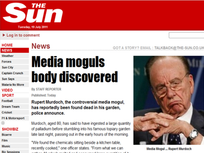 «Φάρσα» ο θάνατος του Ρούπερτ Μέρντοκ