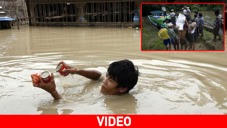 Στο έλεος της φύσης η Μιανμάρ