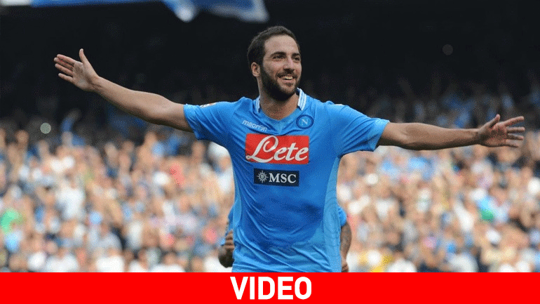 Προβάδισμα για Νάπολι με χατ-τρικ Ιγκουαΐν