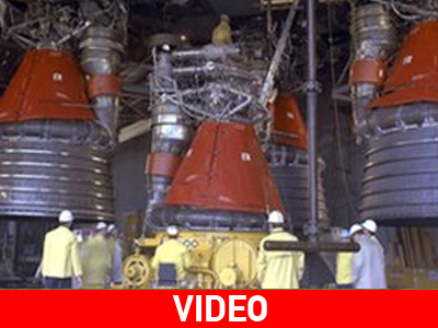 Εντοπίστηκαν οι κινητήρες του Apollo-11