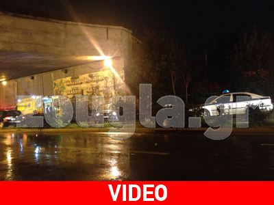 Νέα Ιωνία: Μεταφορά τραυματισμένου οδηγού on camera