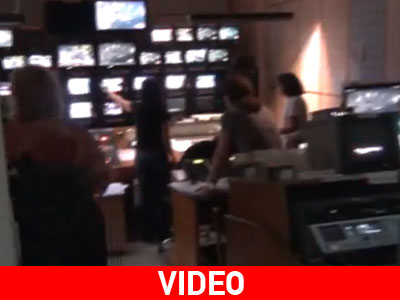 Πλάνα μέσα από το κοντρόλ της ΝΕΤ