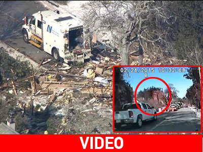 Τρομακτική έκρηξη φυσικού αερίου στο Νιου Τζέρσεϊ