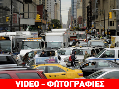 Τεράστιες ουρές για ένα λεωφορείο στη Νέα Υόρκη