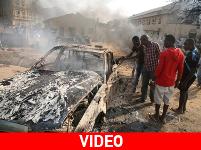 Νιγηρία: Στη δημοσιότητα εικόνες από την επίθεση αυτοκτονίας σε εκκλησία