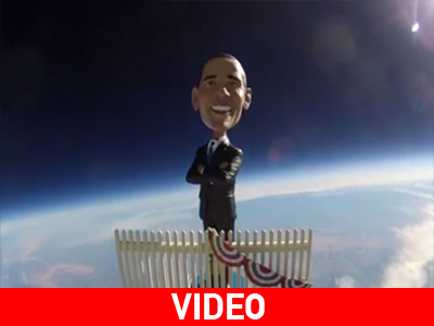 Ο Obama στο… Διάστημα