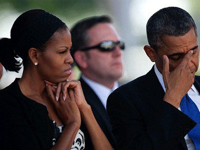 Στο Γιοχάνεσμπουργκ το ζεύγος Ομπάμα