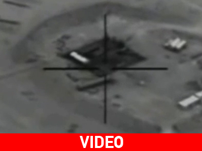 Συρία: Βομβαρδισμός διυλιστηρίου on camera!