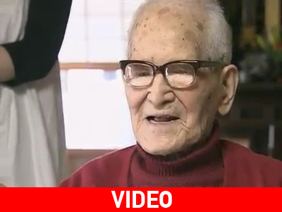Γενέθλια για τον γηραιότερο άνδρα του κόσμου