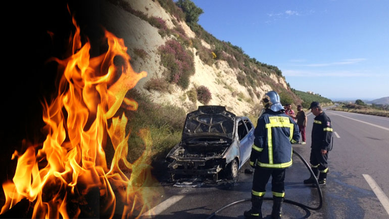 «Λαμπάδιασε» εν κινήσει