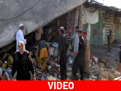 Εικόνες καταστροφής στο Πακιστάν