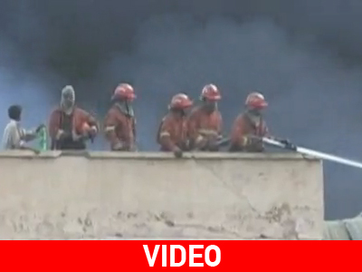 Παρανάλωμα του πυρός αποθήκη του Ο.Η.Ε. στο Πακιστάν