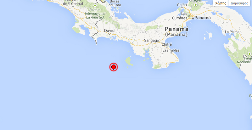 Το επίκεντρο του σεισμού