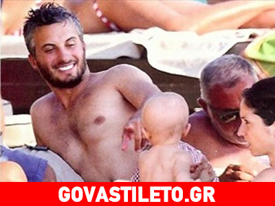 Σοφία Καρβέλα-Θανάσης Πανουργιάς: Τρυφερές οικογενειακές στιγμές στη Μύκονο