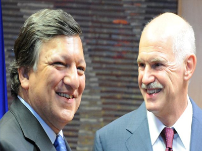 Τηλεφωνική συνομιλία Barroso-Παπανδρέου