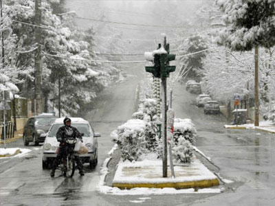 Κλειστός ο δρόμος προς το καζίνο της Πάρνηθας