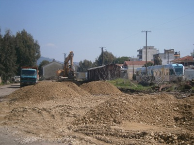 Πύργος: Άρχισαν οι εργασίες για το δημοτικό πάρκινγκ