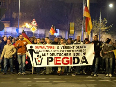 Διαδήλωση του Pegida στη Σουηδία