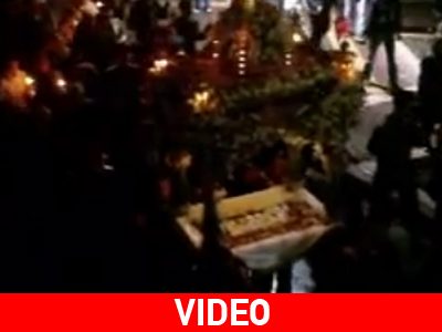 H λιτανεία του Επιταφίου στην Ξάνθη