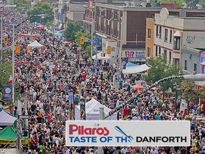 Πλήθος κόσμου στο 20ο «Pilaros Taste of the Danforth»