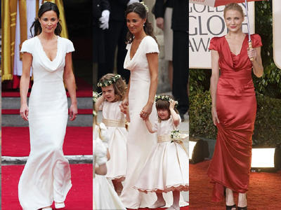 Με ποιάς ηθοποιού μοιάζει το φόρεμα της Pippa;