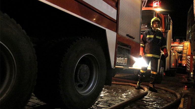 «Λαμπάδιασε» κρεοπωλείο στα Χανιά