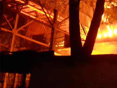 Άστεγοι, οι τραυματίες μεγάλης πυρκαγιάς στον Βοτανικό