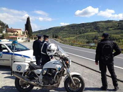 Μπλόκα της Τροχαίας και της Στρατονομίας στη Λήμνο