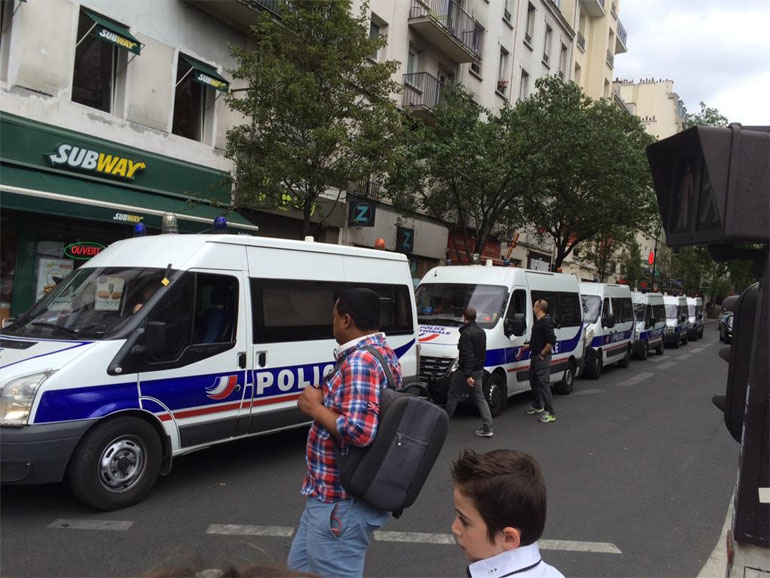 Αυξημένη η παρουσία της αστυνομίας