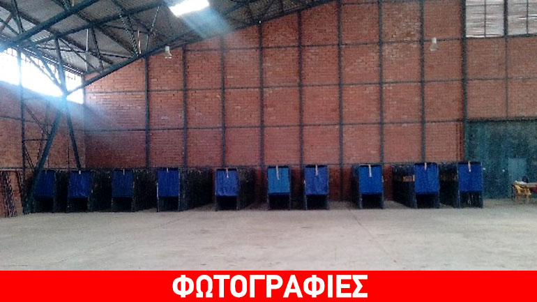 Εκλογικός πυρετός στη Θεσσαλονίκη: Κάλπες και παραβάν συγκεντρώθηκαν στο λιμάνι