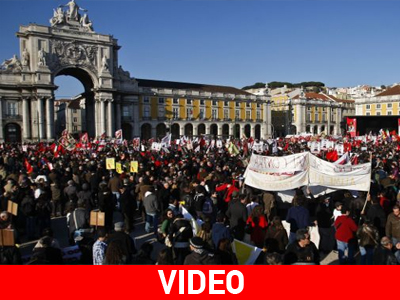 Πορεία διαμαρτυρίας κατά της λιτότητας στην Πορτογαλία