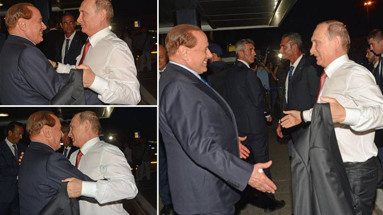 Όταν ο Πούτιν συνάντησε τον Μπερλουσκόνι