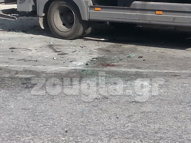 Αίμα στο οδόστρωμα