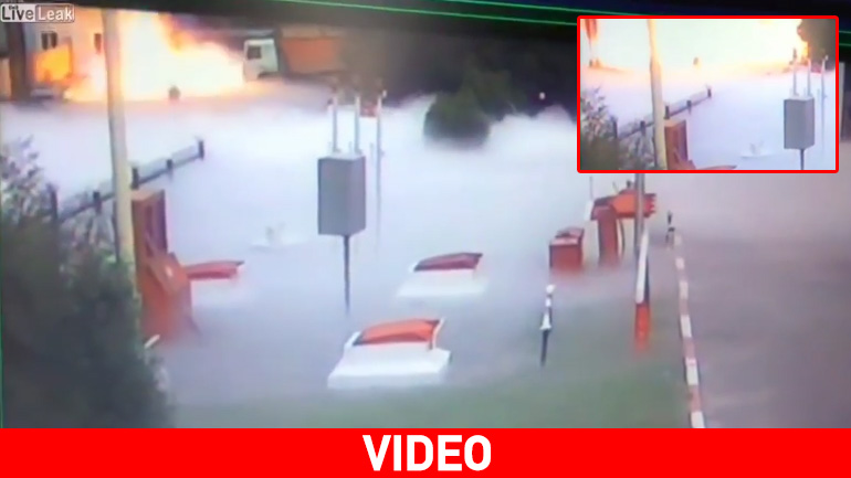 Ρωσία: Πρατήριο υγρών καυσίμων τινάζεται στον αέρα…