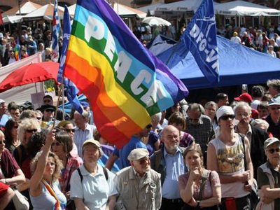 «Παραδοσιακές» διαδηλώσεις στη Γερμανία