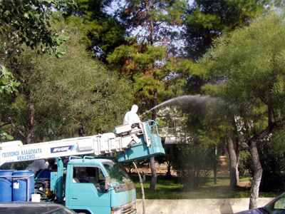 Διήμερο «ψεκασμών» στη Θεσσαλονίκη