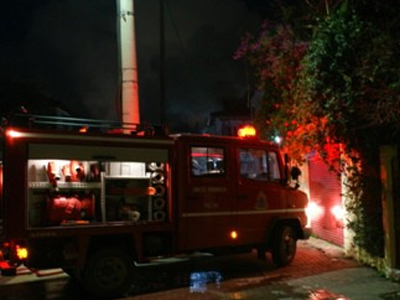 «Λαμπάδιασε» κατάστημα χρωμάτων στην Πτολεμαΐδα