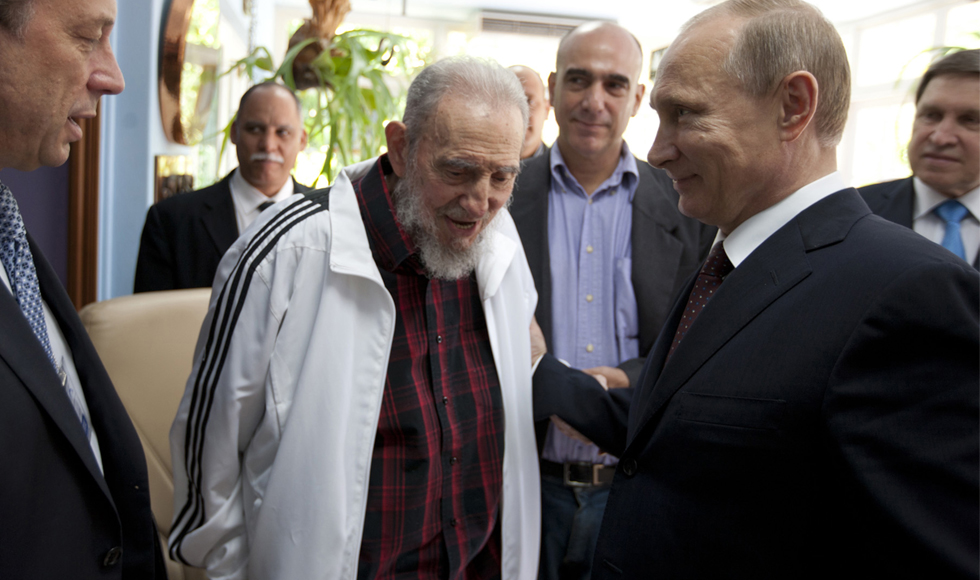Όταν ο Πούτιν συνάντησε τον Φιντέλ