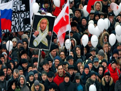 Ημέρα διαδηλώσεων στη Ρωσία