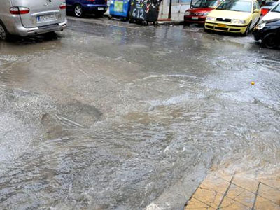 Προβλήματα από τη βροχόπτωση στη Ροδόπη