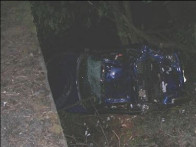 Πτώση οχήματος του Λιμενικού Σώματος σε χαράδρα