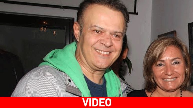 O Mιχάλης Ρέππας στη Λουκίλα Καρρέρ