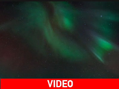 Σουηδία: Πανδαισία χρωμάτων στον νυχτερινό ουρανό