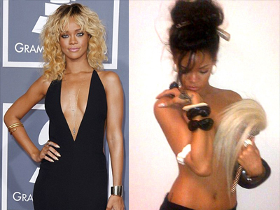 Topless η Rihanna