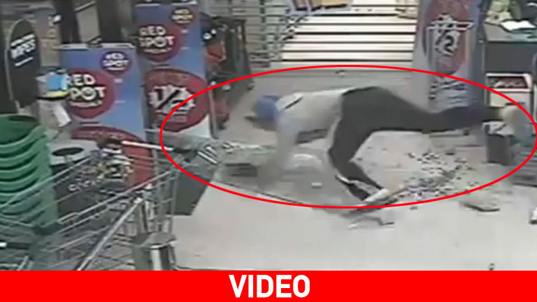 Η… τούμπα του ληστή!