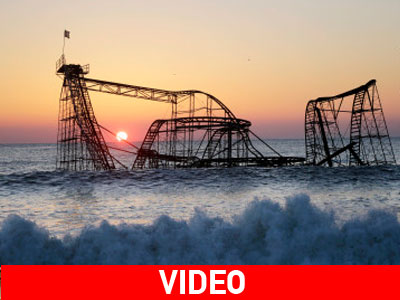 Νιου Τζέρσεϊ: Τα απομεινάρια του «Sandy» στέκουν ακόμα