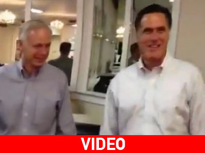 Βίντεο από την πρωταπριλιάτικη φάρσα στον Mitt Romney