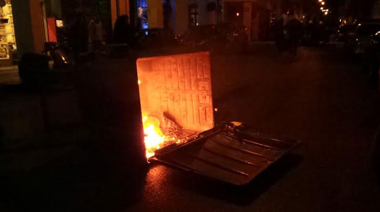 Επεισόδια τη νύχτα γύρω από το Πολυτεχνείο