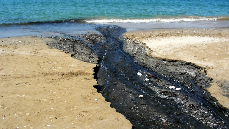 Θαλάσσια ρύπανση από απόβλητα ελαιουργείων